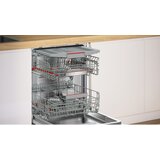 Bosch ugradna mašina za pranje sudova, 60 cm, čelična mat, SMI6ZCS16E
