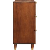 vidaXL Omare za shranjevanje in zaklepanje Rjava 60 x 33 x 75 cm | Shoptok.si