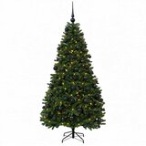  Umjetno božićno drvce srednje zeleno s kuglicama 240 cm | shoptok.hr