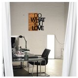 WALLXPERT dekorativni drveni zidni pribor do what you love | ePonuda.com