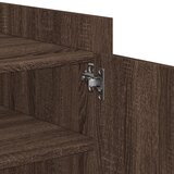  Stolić za kavu boja smeđeg hrasta 100 x 50 x 50 cm od drva | shoptok.hr