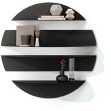 Umbra STENSKI REGAL 76/76/19 cm črna | Shoptok.si