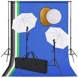  Studijski komplet s svetilkami, dežniki, ozadjem in odbojnikom | Shoptok.si