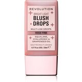 Revolution Makeup Revolution tečno rumenilo Bright Light Blush Drops Pink Rosie 23ml Cene