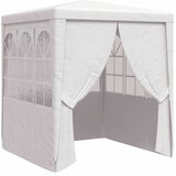  Profesionalni šator za zabave 2,5 x 2,5 m bijeli 90 g/m² | shoptok.hr