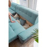 Miuform Turkizna raztegljiva kotna sedežna garnitura (s kotom po izbiri) Dazzling Daisy – | Shoptok.si