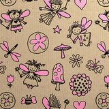 The Unique Paper Company Ukrasni papir R Doodles Fairy | ePonuda.com