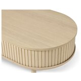 Unique Furniture Stolić za kavu u dekoru hrasta u prirodnoj boji 60x120 cm Meta – | shoptok.hr