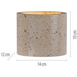 SCHÖNER WOHNEN 12542-42 - Zidna svetiljka TRAVENTA 1xG9/10W/230V beton | Eponuda.com