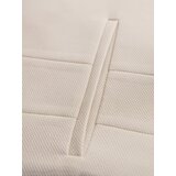 Ombre Fitted elegant men's vest with elastane and lapels - beige | Shoptok.si