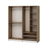 Hanah home Elina 7926 Ormar, 180x210x52cm, Bijelo-Smeđa | Eponuda.ba