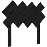 Maison Chic posteljno vzglavje - vzglavna omarica - nočna omarica črno 92x3x81 cm trdna borovina, (21706010) | Shoptok.si