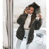 Gemre Green loose-fitting jacket Joaquin Cijene