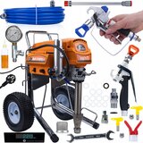 Rosfix Set za barvanje in kitanje Tornado Pro RTR5 UltraSpray 2200W 22MPA 6,5L/min + Barvni in kitanjski pištol Black Rain BR450, (21656734) | Shoptok.si