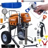 Set za barvanje in kitanje Tornado Pro RTR5 UltraSpray 2200W 22MPA 6,5L/min + Barvni in kitanjski pištol Black Rain BR450, (21656734)