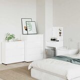 Ormarić za pohranu Visoki sjaj bijela 80 x 31 x 81 cm | shoptok.hr