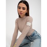 Och Bella Blouse-TW-BZ-OB-009.28-dark beige | Shoptok.si