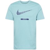 Nike Majica 'SWOOSH' mornarska / turkizna | Shoptok.si