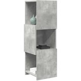  Kutni ormarić Betonski sivi 30,5x30x95cm Konstruirano drvo | shoptok.hr
