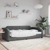  Dnevni krevet tamnosivi 80 x 200 cm od tkanine | shoptok.hr