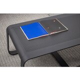 BIZZOTTO Vrtni stolić za kavu aluminijski 62x105 cm Merrigan – | shoptok.hr