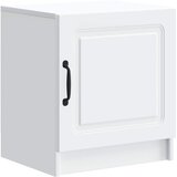 vidaXL Nočna omarica Bela 43 x 34,5 x 47 cm Inženirski les, (5000298635) | Shoptok.si