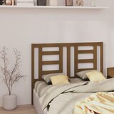  Uzglavlje za krevet boja meda 141 x 4 x 100 cm masivna borovina | shoptok.hr