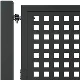  Vrtna vrata antracit 100x200 cm čelik | shoptok.hr