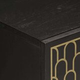  Stranska omarica 60x33x75 cm trden mangov les | Shoptok.si