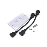 Kettz Dupla HDMI utičnica sa 2 HDMI kabla HU-K200 | Eponuda.com