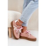 Boto Women Sneakers On Platform With Decorations Pink Vinness | Shoptok.si
