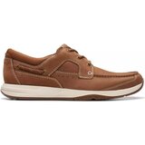 Clarks Nizki čevlji Sailview Lace Kostanjeva Cene