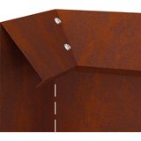  Ograda protiv puževa 4 pcs Rđa 10 x 10 x 25 cm | shoptok.hr