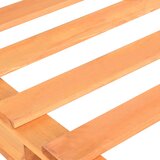  Okvir za krevet od paleta od masivne borovine smeđi 90 x 200 cm | shoptok.hr