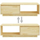  Stolić za kavu 110 x 50 x 33,5 cm od masivne borovine | shoptok.hr