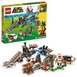 Lego Super Mario: Vožnja rudarskim kolicima Diddyja Konga – proširena staza | shoptok.hr