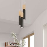  Sollux SL.0632 - PABLO viseći luster na kablu 1xGU10/40W/230V crna | Eponuda.com