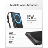 Veger prenosna baterija MagOn 10000 mAh, črna | Shoptok.si