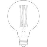 Tala LED/sa žarnom niti žarulja s mogućnosti zatamnjivanja s toplim svjetlom E27, 6 W Elva – | shoptok.hr