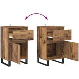  Kreveta s ladicama Staro drvo 35 x 40 x 70 cm Konstruirano drvo | shoptok.hr