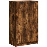 Maison Chic Omarica za obutev - Kopa za čevlje dimljeni hrast 59x35x100 cm konstruiran les, (21777391) Cene