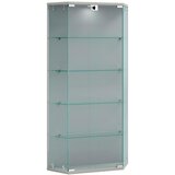 MID.YOU Vitrina Benila L, Srebrna | Shoptok.si
