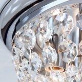 Orion DLU 1840/47 - Kristalni plafon 6xE27/40W/230V prečnik 47 cm hrom | Eponuda.com