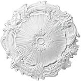 Decosa Rozeta Eleonora (Promjer: 41 cm, Polistirol tvrda pjena, Historizam, Bijele boje) | shoptok.hr