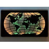  Li-Go 4709/DUB2 - LED RGBW zidna dekoracija LED/24W/230V 125x74 cm hrast + daljinski upravljač | Eponuda.com