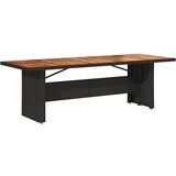  9-dijelni vrtni bistro set od poliratana s jastucima crni | shoptok.hr
