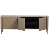 WOOOD Sivorjava TV omarica iz masivnega bora 154x56x44 cm Gunnar – | Shoptok.si