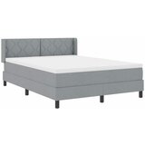  Krevet s opruga kutije Svijetlo siva 200 x 160 cm tkanina | shoptok.hr
