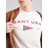 Gant Majica boja pijeska / mornarsko plava / crvena | shoptok.hr