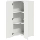 vidaXL Stenska kuhinjska omarica Visok sijaj bela 57 x 57 x 100 cm | Shoptok.si